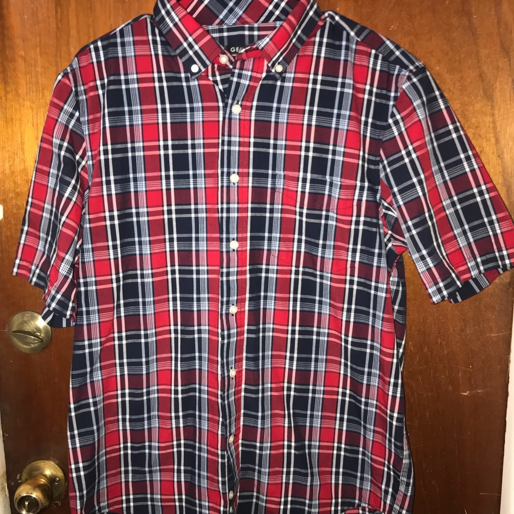 Mens Button Down Shirt